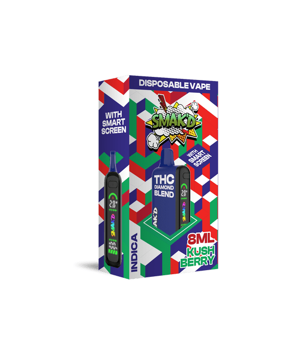 SMAK'D THC 8ML DISPOSABLE 5CT/BX