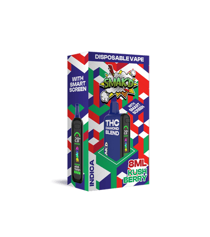 SMAK'D THC 8ML DISPOSABLE 5CT/BX
