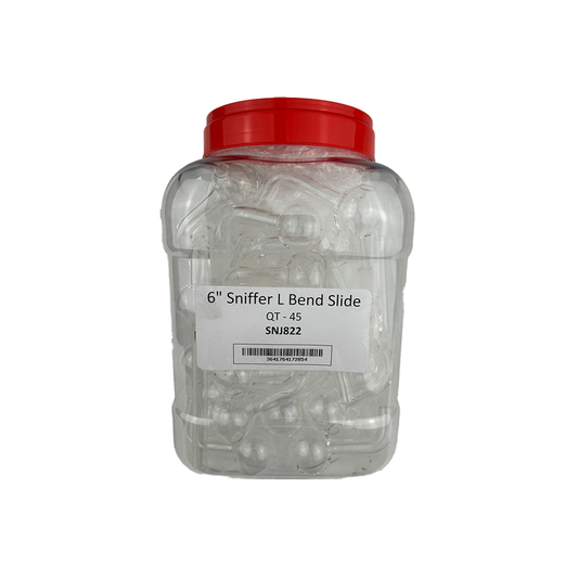6" SNIFFER L BEND SLIDE 45CT/JAR (SNJ822)