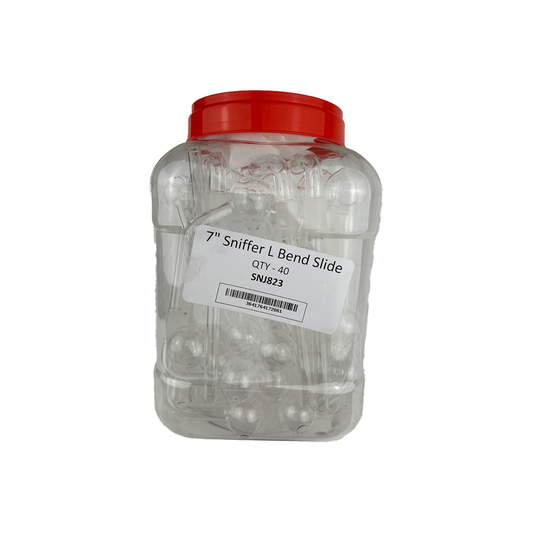 7" SNIFFER L BEND SLIDE 40CT/JAR (SNJ823)