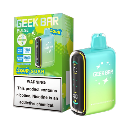 GEEK BAR PULSE 15000 PUFFS DISPOSABLE VAPE 5CT/BX