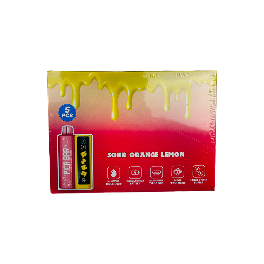 PICA BAR 30000PUFFS DISPOSABLE 5CT/BX