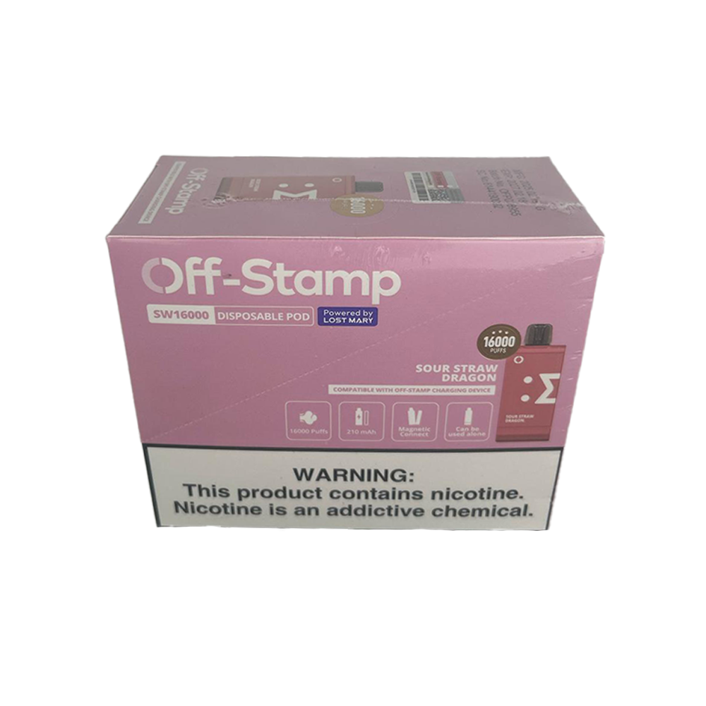 OFF-STAMP SW16000 DISPOSABLE POD 5CT/BX