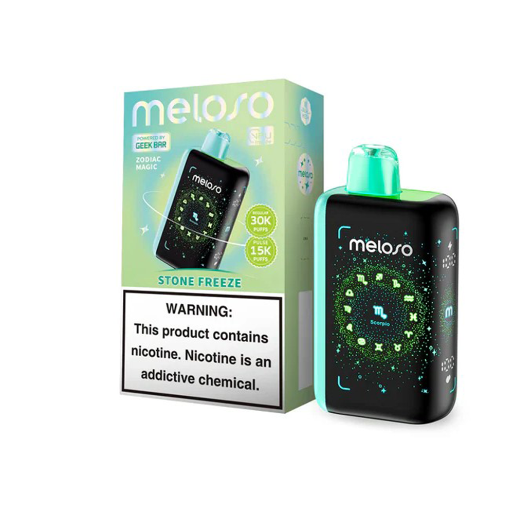 GEEK BAR MELOSO 30000PUFFS DISPOSABLE 5CT/BX