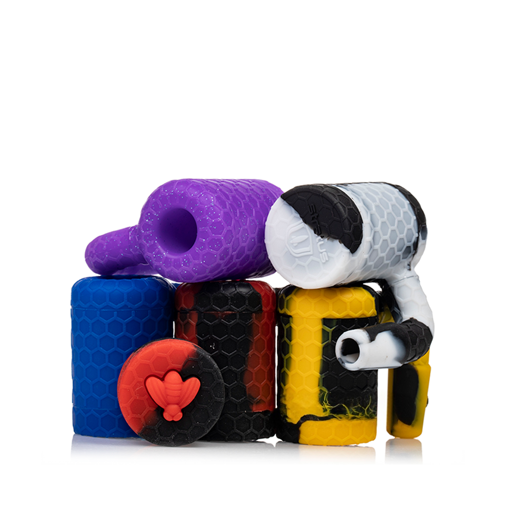 STRATUS HONEYBEE FOOD GRADE SILICONE  RECLAIMER PIPE 1CT