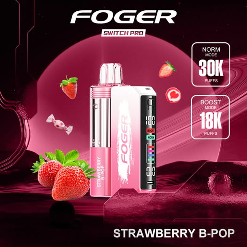 FOGER 30000PUFFS DISPOSABLE 5CT/BX