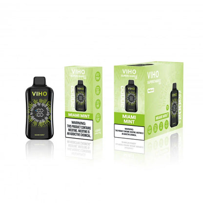 VIHO SUPERCHARGE 20000 PUFFS DISPOSABLE VAPE 5CT/BX