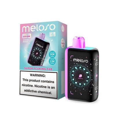 GEEK BAR MELOSO 30000PUFFS DISPOSABLE 5CT/BX
