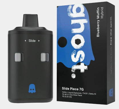 GHOST 7GM HEMP VAPE DISPOSABLE 5CT/BX