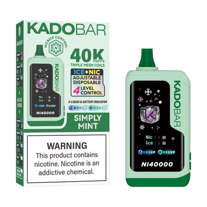 KADO BAR NI 40000PUFFS DISPOSABLE 5CT/BX