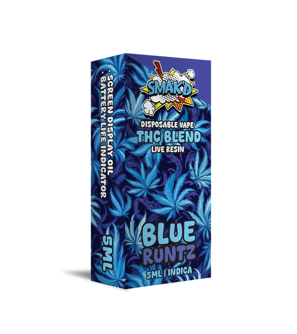 SMAK'D THC 5ML DISPOSABLE 5CT/BX