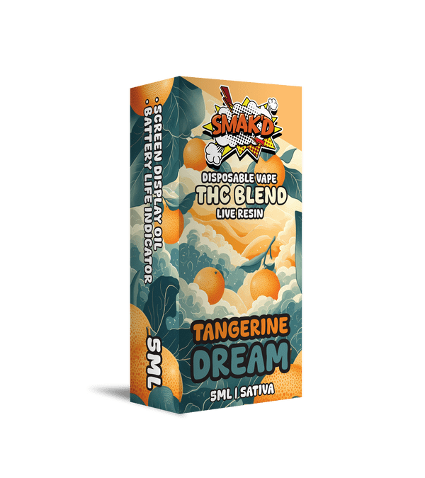 SMAK'D THC 5ML DISPOSABLE 5CT/BX