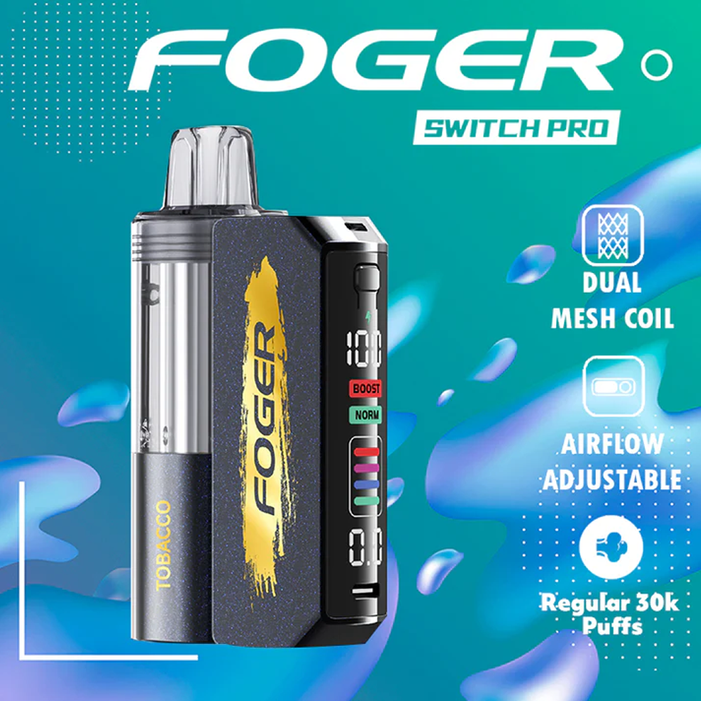 FOGER 30000PUFFS DISPOSABLE 5CT/BX
