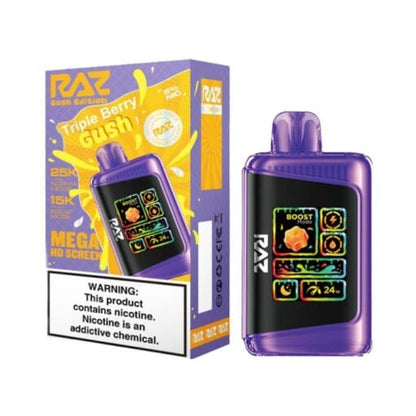 RAZ 25000 PUFFS DISPOSABLE VAPE 5CT/BX