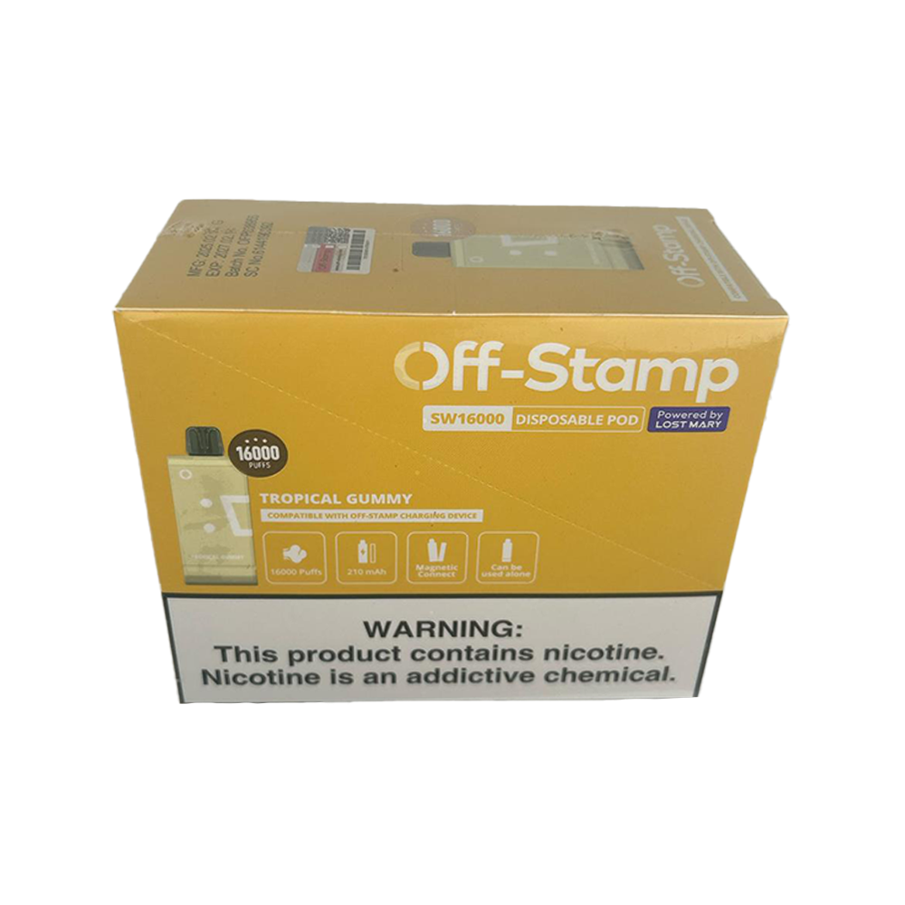 OFF-STAMP SW16000 DISPOSABLE POD 5CT/BX