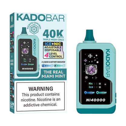 KADO BAR NI 40000PUFFS DISPOSABLE 5CT/BX