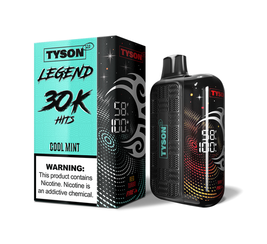 TYSON 30000PUFFS DISPOSABLE 5CT/BX