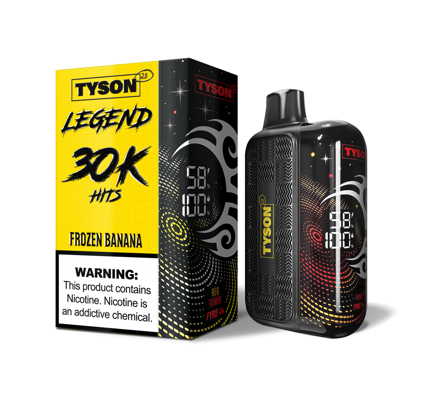 TYSON 30000PUFFS DISPOSABLE 5CT/BX