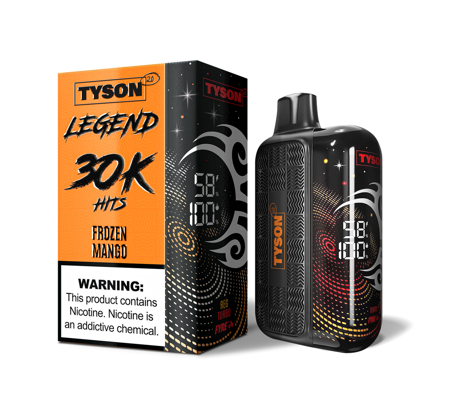 TYSON 30000PUFFS DISPOSABLE 5CT/BX