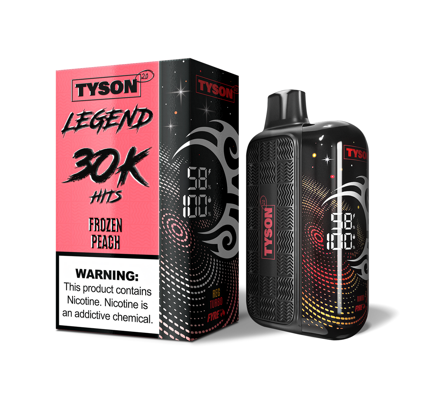 TYSON 30000PUFFS DISPOSABLE 5CT/BX