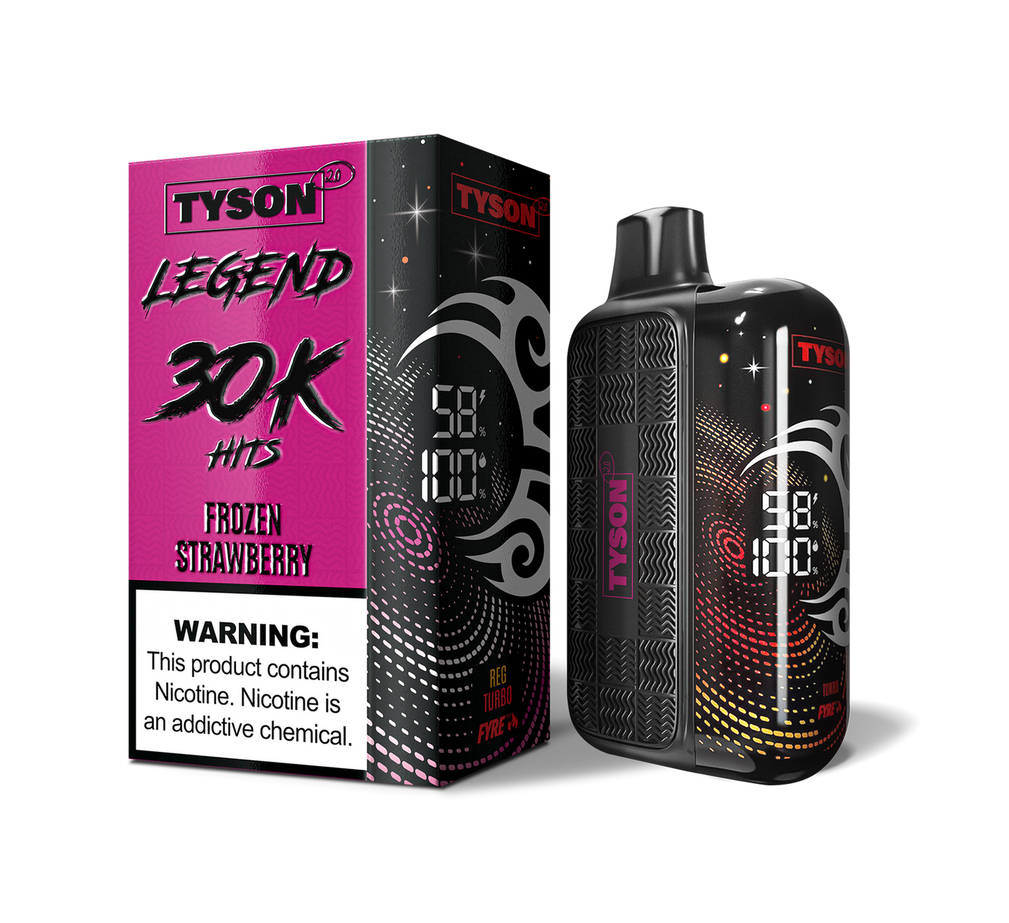 TYSON 30000PUFFS DISPOSABLE 5CT/BX