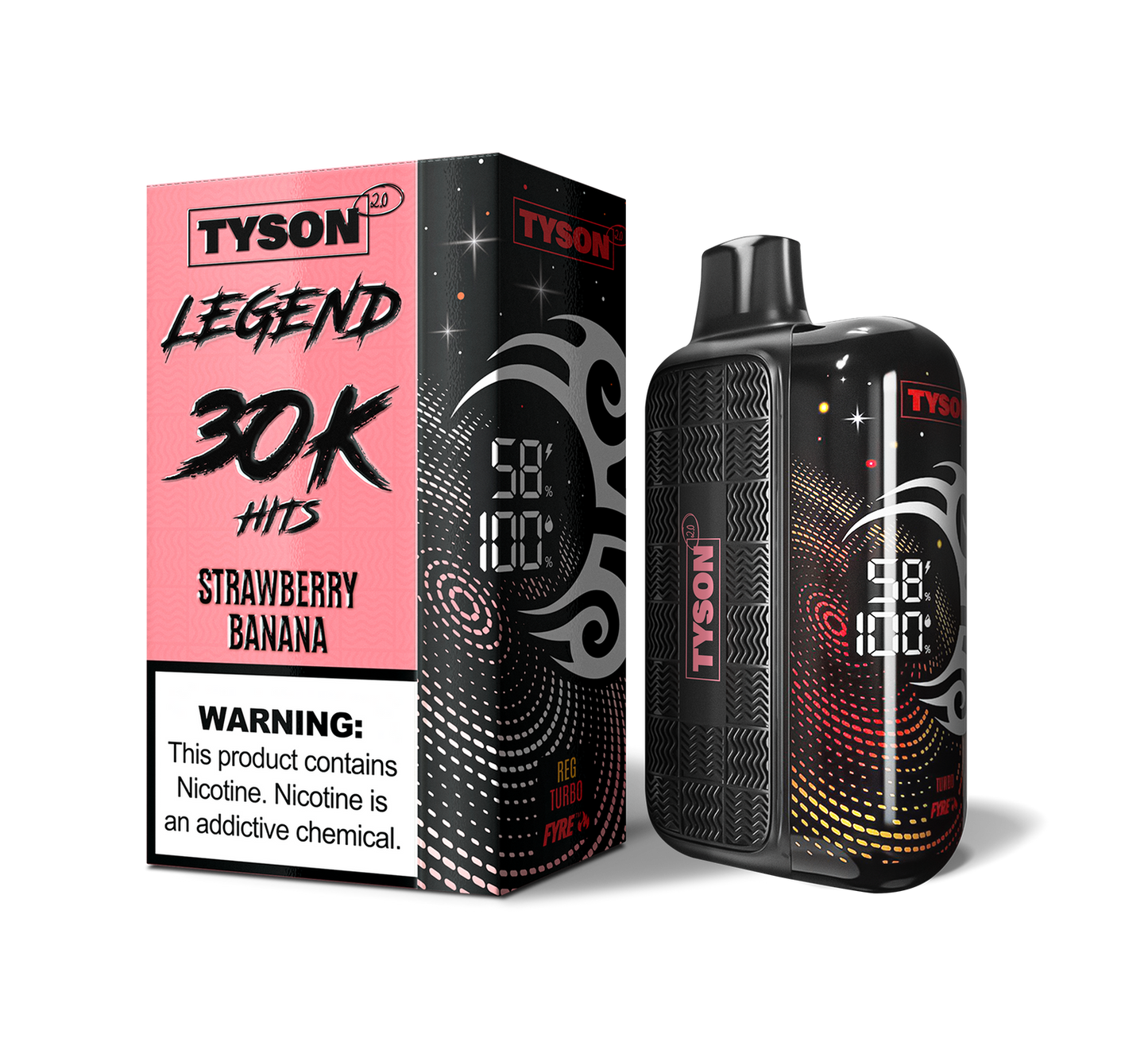 TYSON 30000PUFFS DISPOSABLE 5CT/BX