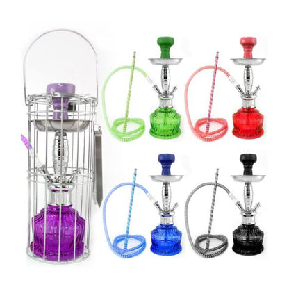 HOOKAH SET WITH CAGE 1CT (TJ-01)