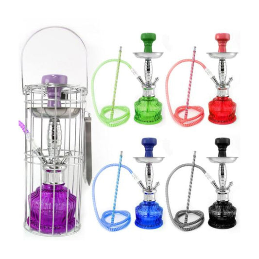 HOOKAH SET WITH CAGE 1CT (TJ-01)