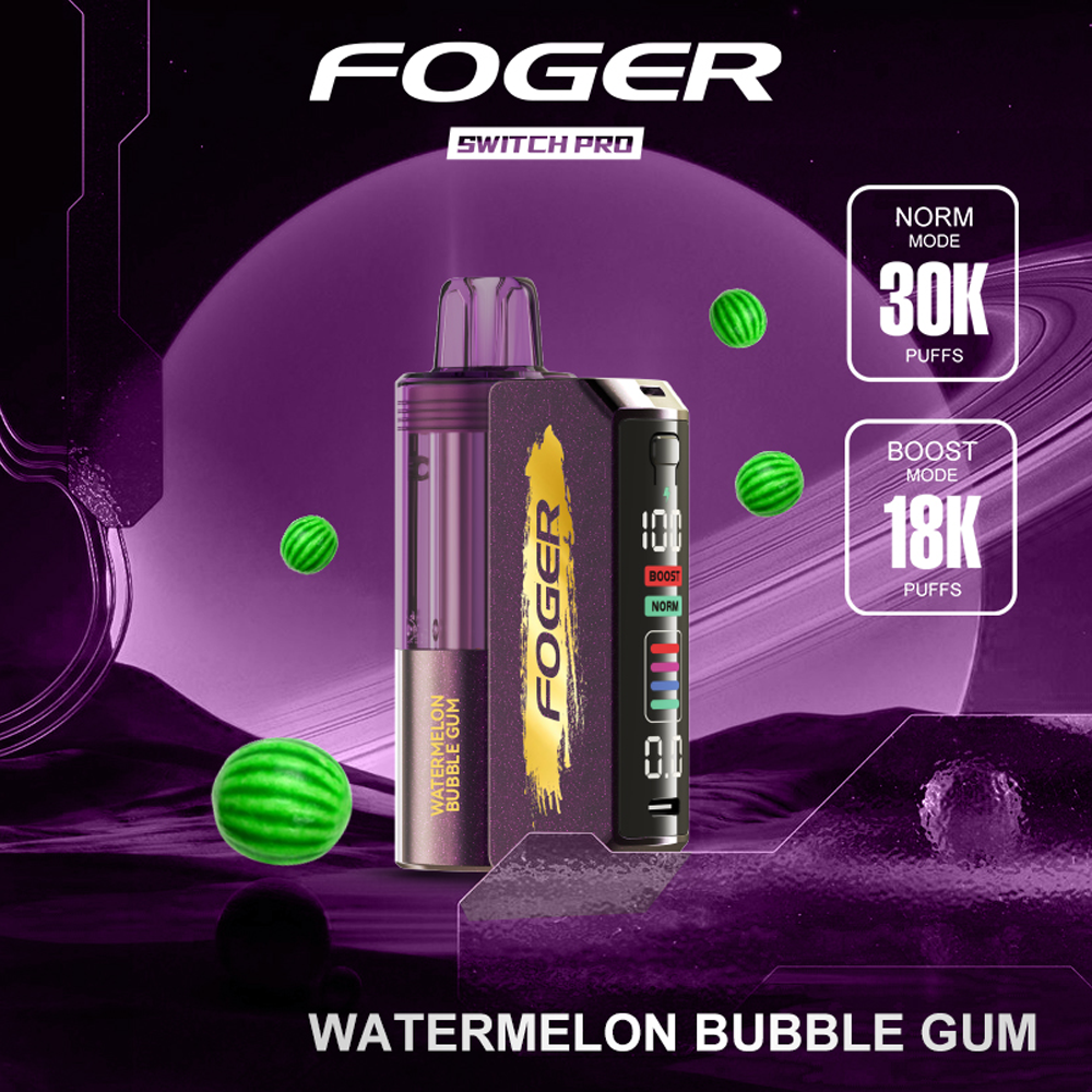 FOGER 30000PUFFS DISPOSABLE 5CT/BX