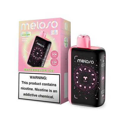 GEEK BAR MELOSO 30000PUFFS DISPOSABLE 5CT/BX