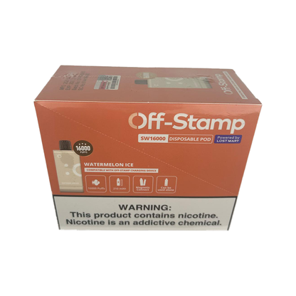 OFF-STAMP SW16000 DISPOSABLE POD 5CT/BX
