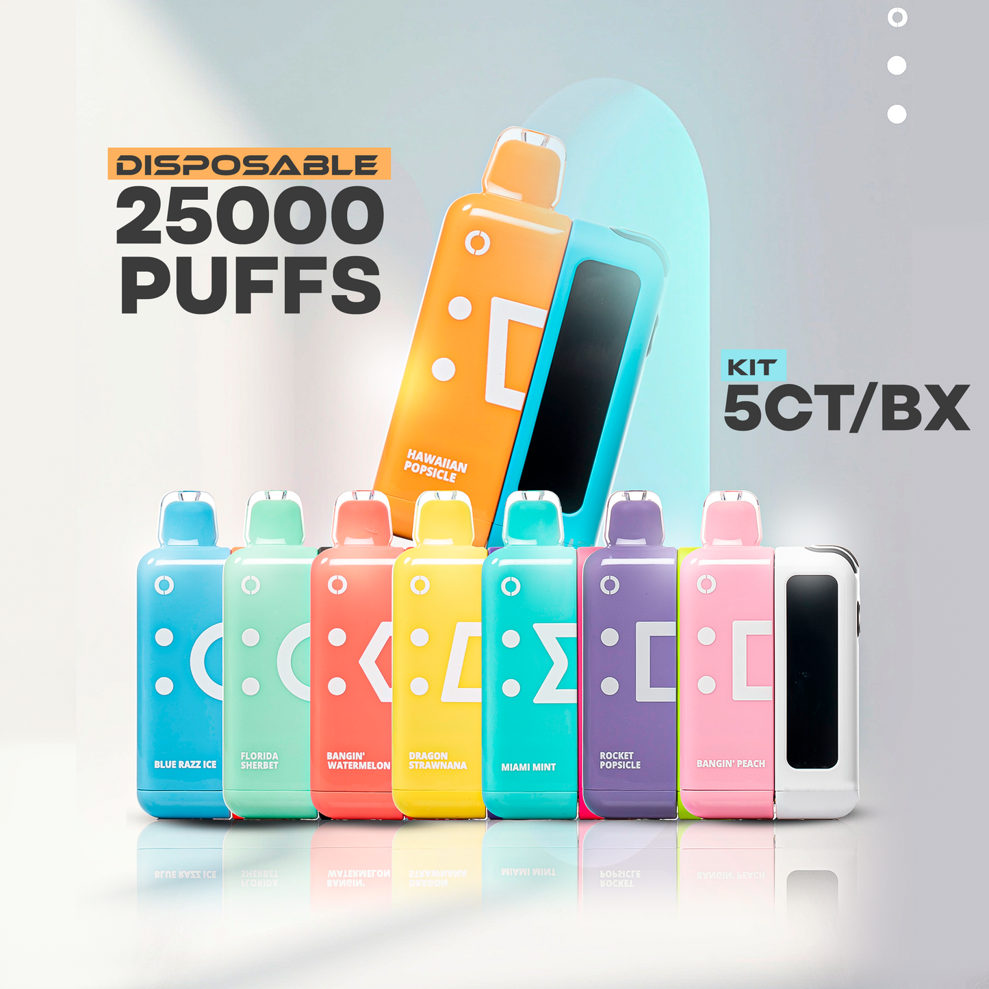 OFF-STAMP X-CUBE DISPOSABLE KIT 5CT/BX