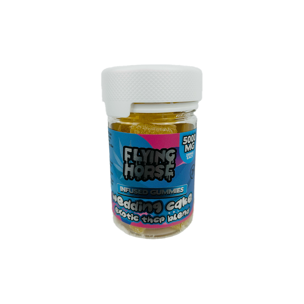 FLYING HORSE INFUSED GUMMIES 5000MG 20CT/JAR