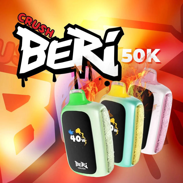 BERI CRUSH 50000PUFFS DISPOSABLE 5CT/BX