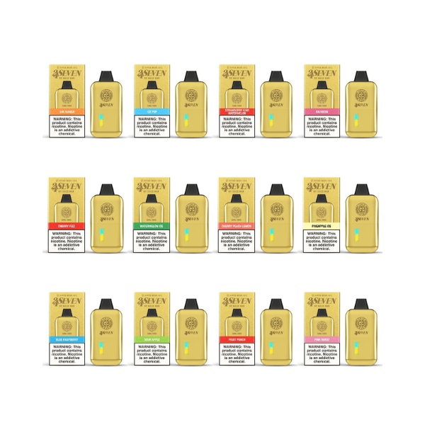 24 SEVEN GOLD BAR DISPOSABLE 5CT/BX