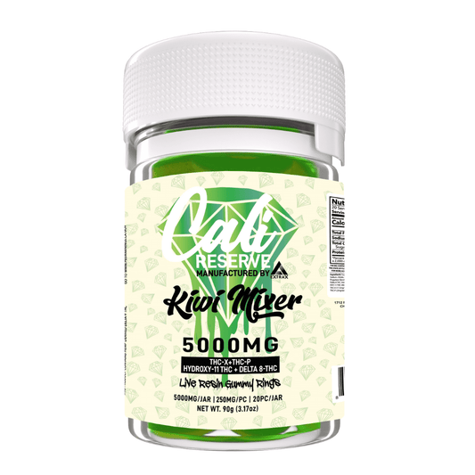 CALI RESERVE LIVE RESIN GUMMIES 5000MG 20PC/JAR