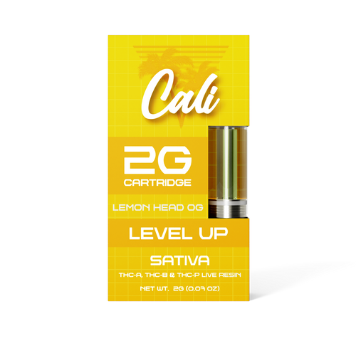 CALI LEVEL UP 2GM CARTRIDGE 6CT/BX