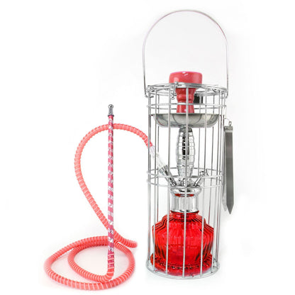 HOOKAH SET WITH CAGE 1CT (TJ-01)