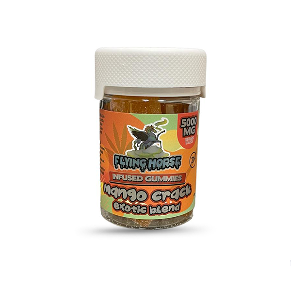 FLYING HORSE INFUSED GUMMIES 5000MG 20CT/JAR