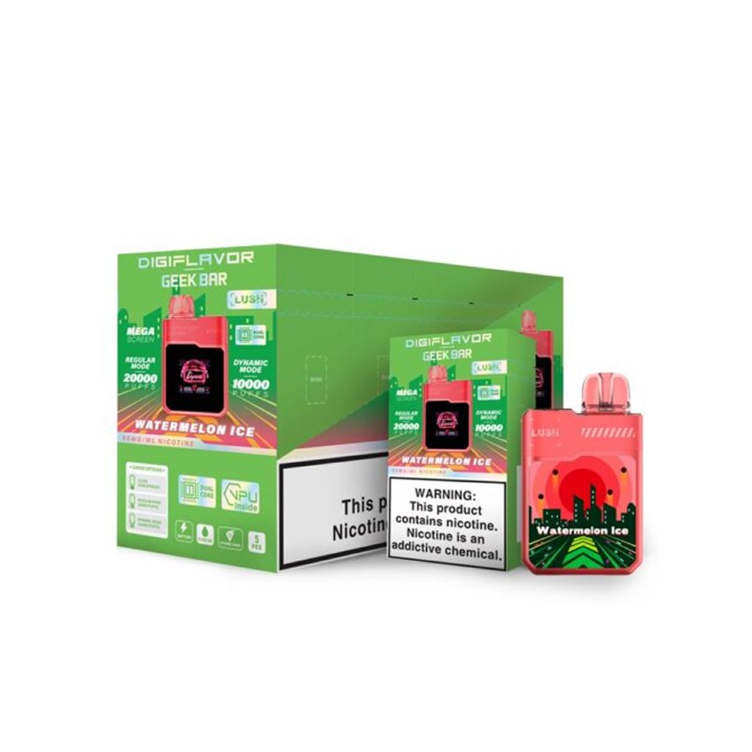 GEEKBAR LUSH 20000 PUFFS DISPOSABLE VAPE 5CT/BX