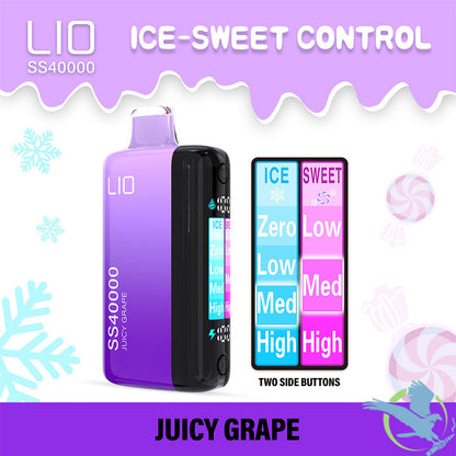 LIO SS40000 PUFFS DISPOSABLE 5CT/BOX