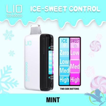 LIO SS40000 PUFFS DISPOSABLE 5CT/BOX