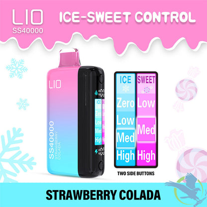 LIO SS40000 PUFFS DISPOSABLE 5CT/BOX