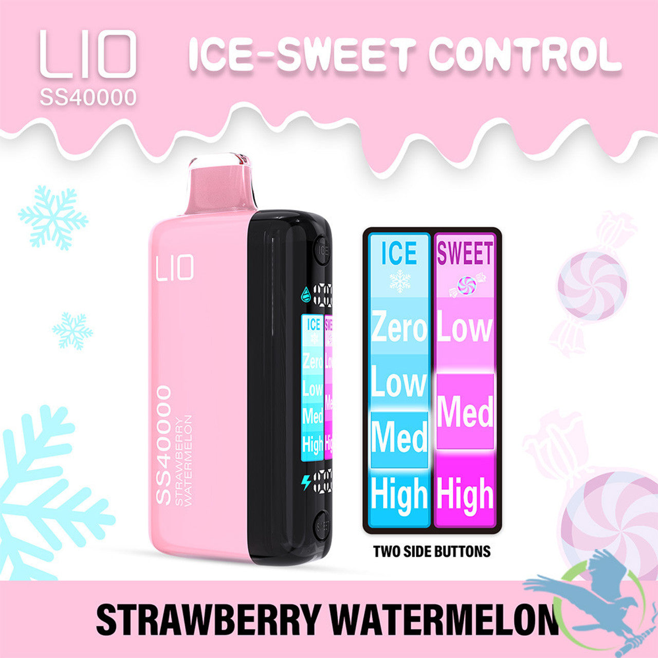 LIO SS40000 PUFFS DISPOSABLE 5CT/BOX