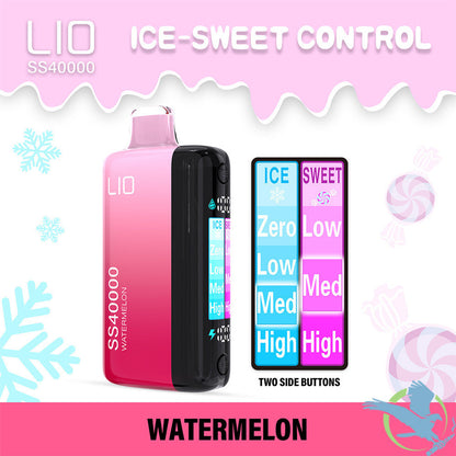 LIO SS40000 PUFFS DISPOSABLE 5CT/BOX