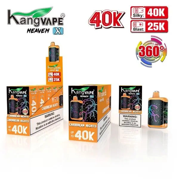 KANGVAPE 40000PUFFS DISPOSABLE 5CT/BX
