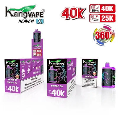 KANGVAPE 40000PUFFS DISPOSABLE 5CT/BX