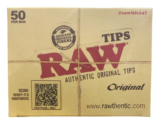RAW TIPS ORIGINAL REGULAR 50 BOOKLETS