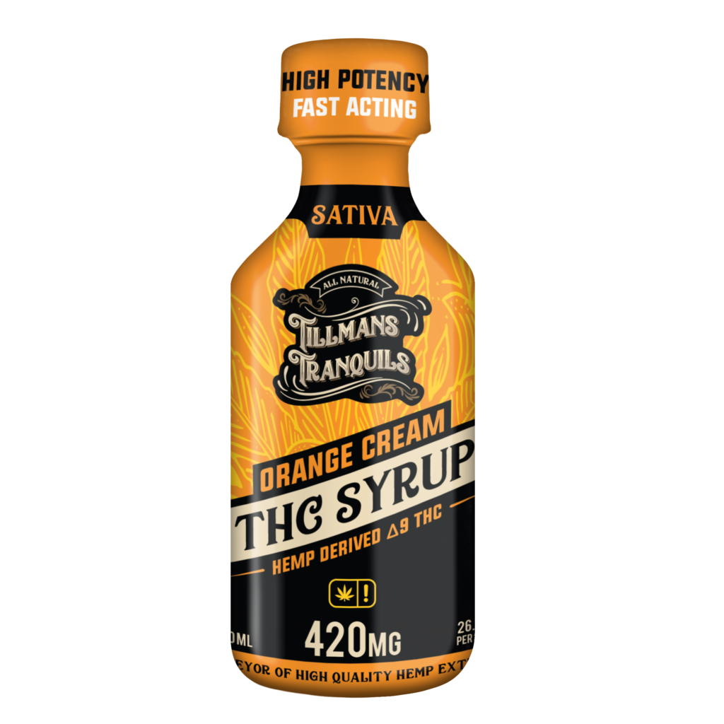TILLMANS TRANQUILS THC SYRUP 420MG