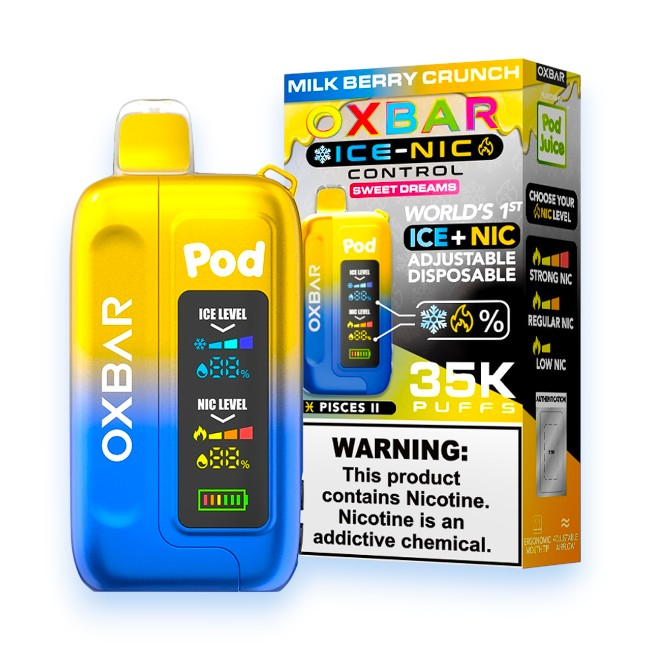 OXBAR 35K DISPOSABLES 5CT/BX